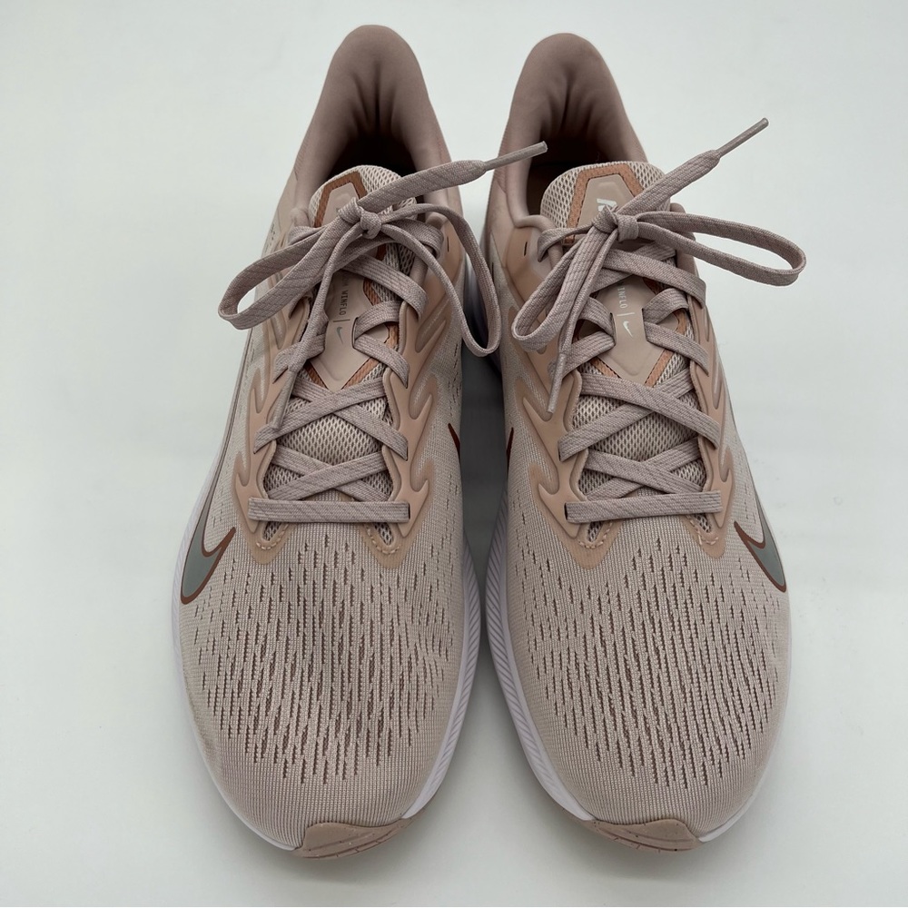 Nike Women's Zoom Winflo 7 'Barely Rose' CJ0302-601 Running Training Sneakers - Picture 10 of 14